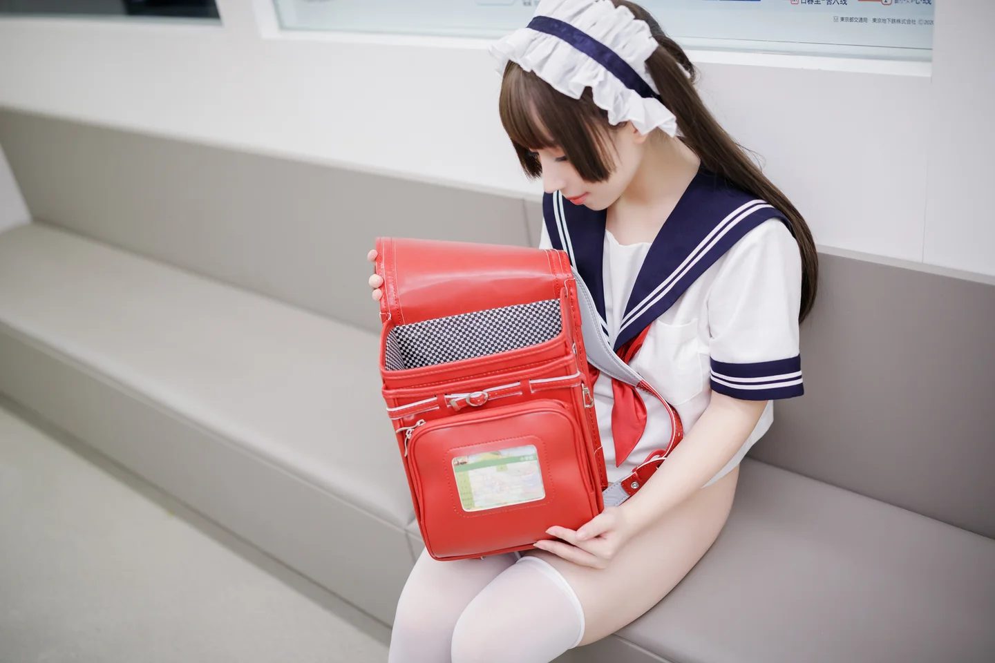 胡桃猫 - No.033 电车痴女 [152P-2GB] tg@simisebaisi 【丝足阁】075.webp